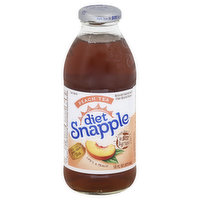Snapple Tea, Diet, Peach - 16 Ounce 