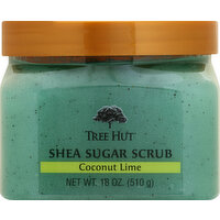 Tree Hut Sugar Scrub, Shea, Coconut Lime - 18 Ounce 