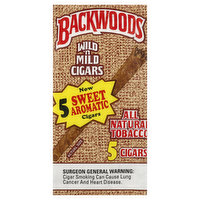Backwoods Cigars, Wild 'n Mild - 5 Each 