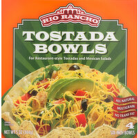 Rio Rancho Tostada Bowls, Six-Inch Bowls - 4 Each 