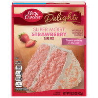 Betty Crocker Cake Mix, Strawberry, Super Moist