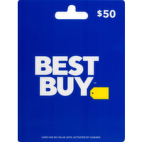 Best Buy Gift Card, $50 - 1 Each 