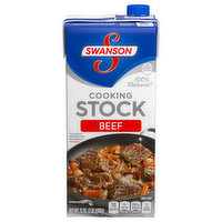 Swanson Cooking Stock, Beef - 32 Ounce 
