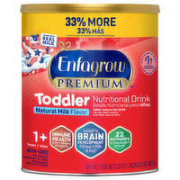 Enfagrow Nutritional Drink, Natural Milk Flavor, Toddler, 1+ Years - 32 Ounce 