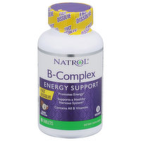 Natrol B-Complex, Energy Support, Tablets, Coconut - 90 Each