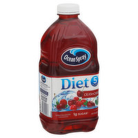 Ocean Spray Juice Drink, Diet, Cran-Cherry - 64 Fluid ounce