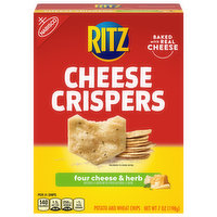 RITZ RITZ Cheese Crispers Four Cheese and Herb Chips, 7 oz - 7 Ounce 