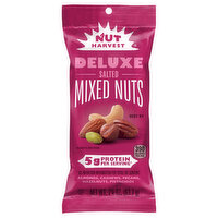 Nut Harvest Mixed Nuts, Salted, Deluxe