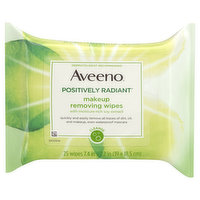 Aveeno Makeup Removing Wipes, Cleanse - 25 Each