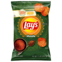 Lay's Potato Chips, Masala Flavored - 7.5 Ounce 