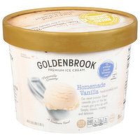 Goldenbrook Homemade Vanilla Ice Cream - 0.5 Each 