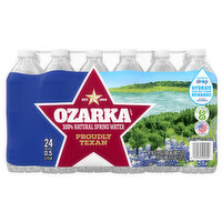 OZARKA OZARKA Brand 100% Natural Spring Water, 16.9-ounce plastic bottles (Pack of 24) - 16.9 Ounce 