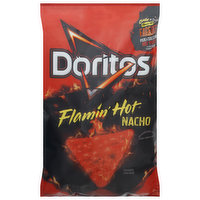 Doritos Tortilla Chips, Flamin' Hot Nacho Flavored - 9.25 Ounce