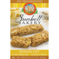 Sunbelt Bakery Granola Bars, Banana Oat, Chewy - 10 Each 