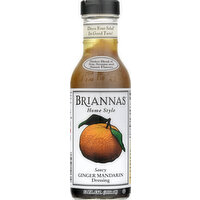 Briannas Dressing, Saucy Ginger Mandarin - 12 Ounce 