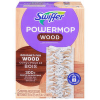 Swiffer Mopping Pads, Wood - 5 Each 
