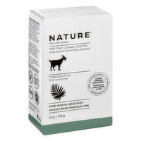 Nature Vegetal Base Soap, Pure, Fragrance Free - 5 Ounce 
