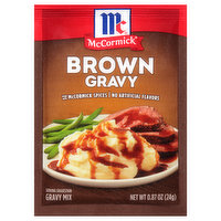 McCormick Gravy Mix, Brown - 0.87 Ounce