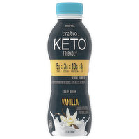 Ratio Dairy Drink, Keto Friendly, Vanilla - 7 Fluid ounce 