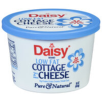 Daisy Cottage Cheese, Low Fat, Small Curd, 2% Milkfat - 16 Ounce 