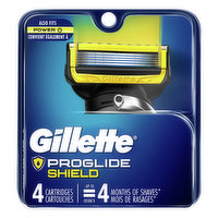 Gillette Cartridges - 4 Each