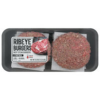 Tyson Burgers, Beef Steak, Ribeye - 4 Each