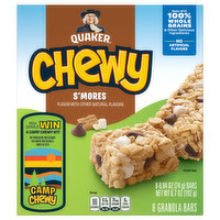 Quaker Granola Bars, S'mores - 8 Each 