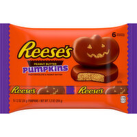 Reese's Pumpkins, Milk Chocolate & Peanut Butter - 6 Each 