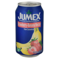 Jumex Nectar, Strawberry-Banana - 11.3 Ounce 