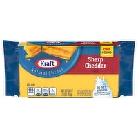 Kraft Sharp Cheddar Cheese Block - 16 Ounce 