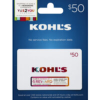 Kohl's Gift Card, $50