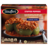 Stouffer's Stuffed Peppers, Large Size - 2 Each 