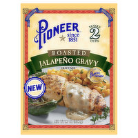 Pioneer Gravy Mix, Jalapeno Gravy, Roasted - 1.7 Ounce 