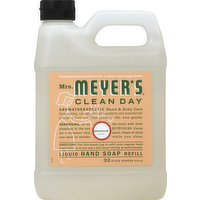 Mrs. Meyer's Liquid Hand Soap, Refill, Geranium Scent