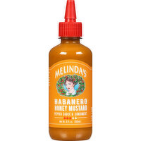 Melinda's Pepper Sauce & Condiment, Habanero Honey Mustard - 12 Ounce 