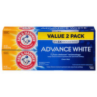 Arm & Hammer Toothpaste, Fluoride Anticavity, Clean Mint, Value Pack - 2 Each 