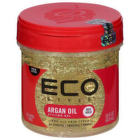 Eco Style Styling Gel, Argan Oil