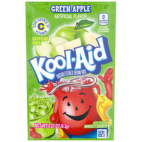 Kool-Aid Green Apple Unsweetened Drink Mix - 0.22 Ounce 