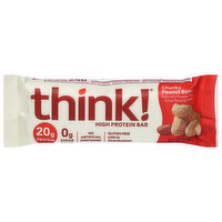 Think! High Protein Bar, Chunky Peanut Butter - 2.1 Ounce 