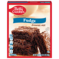 Betty Crocker Brownie Mix, Fudge - 16.3 Ounce 