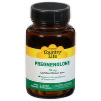 Country Life Pregnenolone, 30 mg, Vegan Capsules