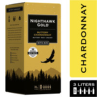 Bota Box Nighthawk Gold Buttery Chardonnay White Wine, California - 3 Litre