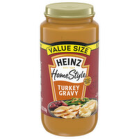 Heinz Gravy, Turkey, Home Style, Value Size - 18 Ounce