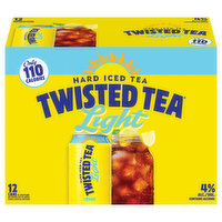 Twisted Tea Hard Iced Tea, Light, Lemon