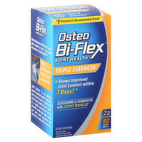 Osteo Bi-Flex Glucosamine & Chondroitin with Joint Shield, Triple Strength, Coated Tablets - 80 Each 