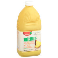 Brookshire's 100% Juice, Pineapple, Unsweetened - 64 Fluid ounce 