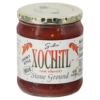 Xochitl Salsa, Stone Ground, Chunky Style, Mild - 15 Ounce 