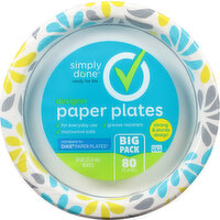 Simply Done Paper Plates, Designer, 10 Inch, Big Pack
