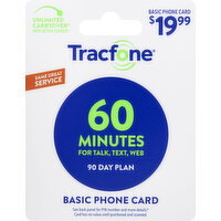 TracFone Basic Phone Card, $19.99 - 1 Each 