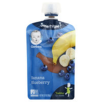 Gerber Banana Blueberry, 12+ Months - 3.5 Ounce 